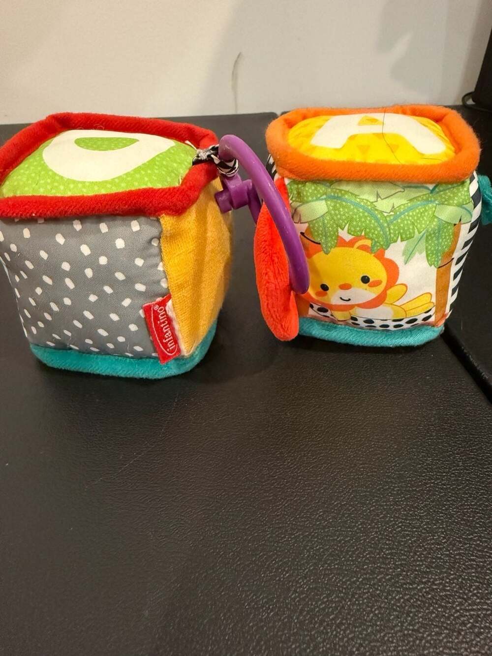 Infantino Discovery and Play Sensory Soft Activity Blocks Set